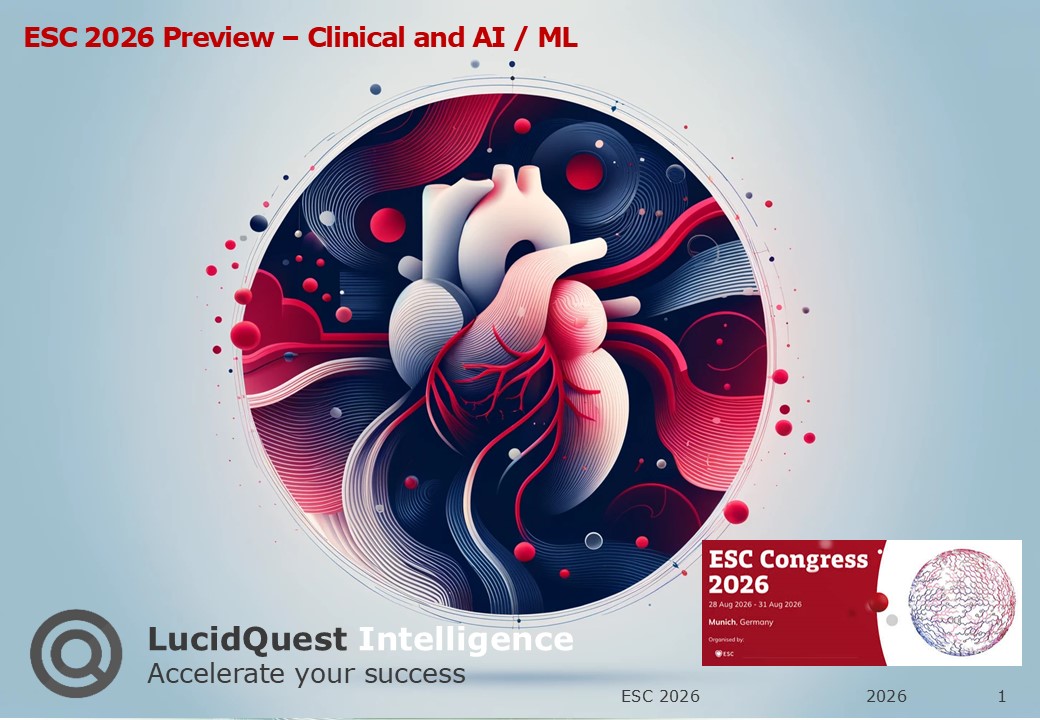 ESC Congress 2026 preview covering ATTR-CM, hypertrophic cardiomyopathy, Factor XI inhibitors, lipid-lowering therapies and AI in cardiology.