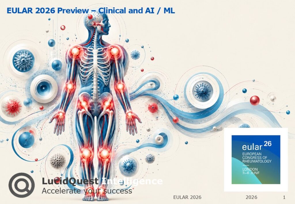 EULAR 2026 rheumatology conference preview covering emerging therapies, treatment sequencing and artificial intelligence.
